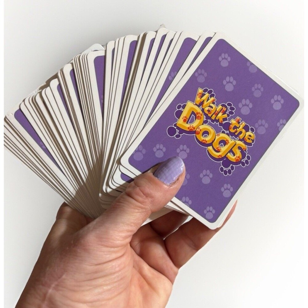 Walk the Dogs Playing Cards ONLY Replacement Complete Set Of 53 Simply Fun Games - Picture 2 of 3